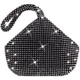 thumbnail image 2 of Nvzi -b Crownguide Women Rhinestone Crystal Evening Clutch Bag With Wristlet Wedding Prom Party Purse Handbags, 2 of 2