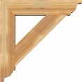 thumbnail image 3 of Ekena Millwork 4"W x 22"D x 22"H Traditional Traditional Rough Sawn Bracket, Western Red Cedar, 3 of 4