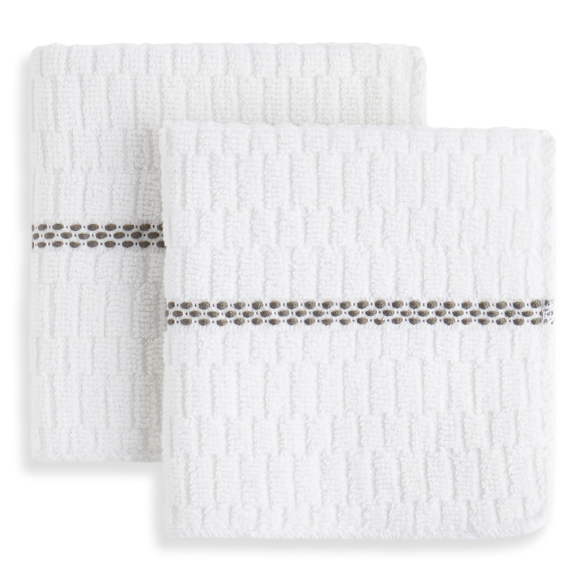 (2 pack) Clorox Scrubber Dish Cloth, Gray, 12"W x 12"L, 2 Piece