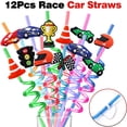 thumbnail image 2 of Set de regalos de fiesta KELENO, 98 unidades, suministros de cumpleaños para coches de carreras, 2 of 7