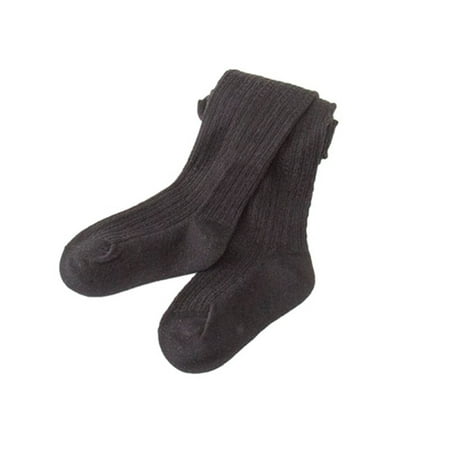 

BueatyH Kids Toddler Baby Girls Solid Warm Cotton Tights Stockings Pantyhose Pants Socks