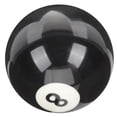 thumbnail image 4 of HOOWIFFY Boule de Queue Résistante à l'Usure Boules de Table de Billard Noir 1ensemble, 4 of 8