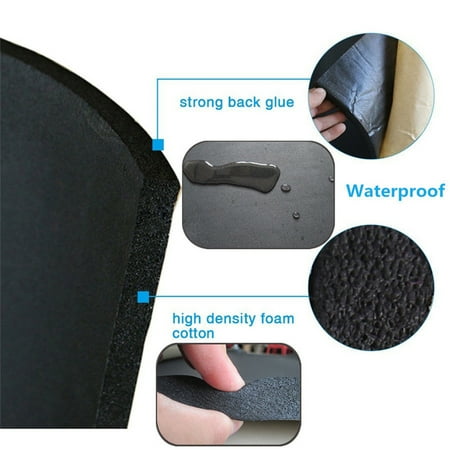 5mm Car Sound Proof Heat Shield Insulation Shock Pads Noise Deadening Acoustic Material Mat