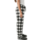 thumbnail image 2 of Pijamas de Franela a Cuadros de Algodón, Pantalón Largo con Bolsillos, Corte Recto para Mujer, 2 of 8