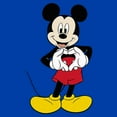 thumbnail image 2 of Toddler's Mickey & Friends Love Heart Hands  Graphic Tee Royal Blue 4T, 2 of 3