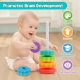 thumbnail image 2 of Montessori Toys for 1 2 3 Year Old, Educational Stacking Spinning Baby Toys Age 1-3, Learning Toys Sensory Toys for Toddlers 1-3, Christmas Birthday Easter Gift for Babies 12-18 Months, 2 of 7