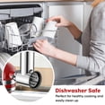thumbnail image 6 of Stainless Steel Slicer Shredder Attachment for KitchenAid Stand Mixer, Cheese Grater Attachment for KitchenAid, Salad Maker, Grinding Powder, Dishwasher Safe with 4 Blades by InnoMoon, 6 of 7