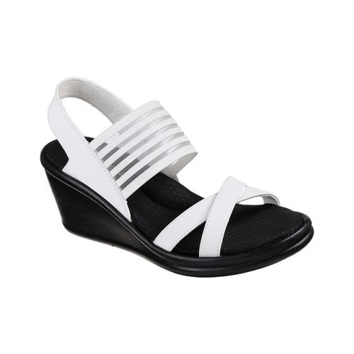 skechers women's wedge sandals
