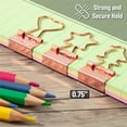 thumbnail image 4 of Mr. Pen- Cute Binder Clips, 18 pcs, 6 Styles, Binder Clips Medium, Small Binder Clips, Clips Office Supplies, 4 of 8
