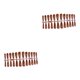 thumbnail image 3 of Soidarity 24 piezas de uñas postizas Puntas de uñas postizas Accesorio de manicura Estampado naranja estampado naranja 2Conjunto, 3 of 6