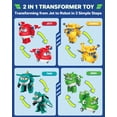 thumbnail image 3 of Paquete de 15 unidades Toy Super Wings Transformer con ruedas móviles reales, 3 of 8