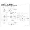 thumbnail image 4 of Kingston Brass Single Handle Tub & Shower Faucet, 4 of 4