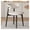Black, variant on Solid Wood Dining Chairs Mid Century Modern Kitchen Chairs with Curved Backrest & Wood Frame,Faux Leather Dining Room Chairs for Living Room