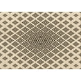 thumbnail image 1 of Ahgly Company Machine Washable Indoor Rectangle Transitional Coffee Brown Area Rugs, 2' x 5', 1 of 7
