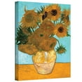 thumbnail image 3 of Vangogh "Vase With Twelve Sunflowers" Wrapped Canvas Art, 3 of 3