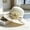 White, variant on HuangHuanChen Sun Hat for Women Summer Straw Beach Hats Floppy Crochet Hat UV Protection Travel Bucket Hat Foldable Packable Sunshade Hat Fisherman Hat Beach Vacation Hat White One Size