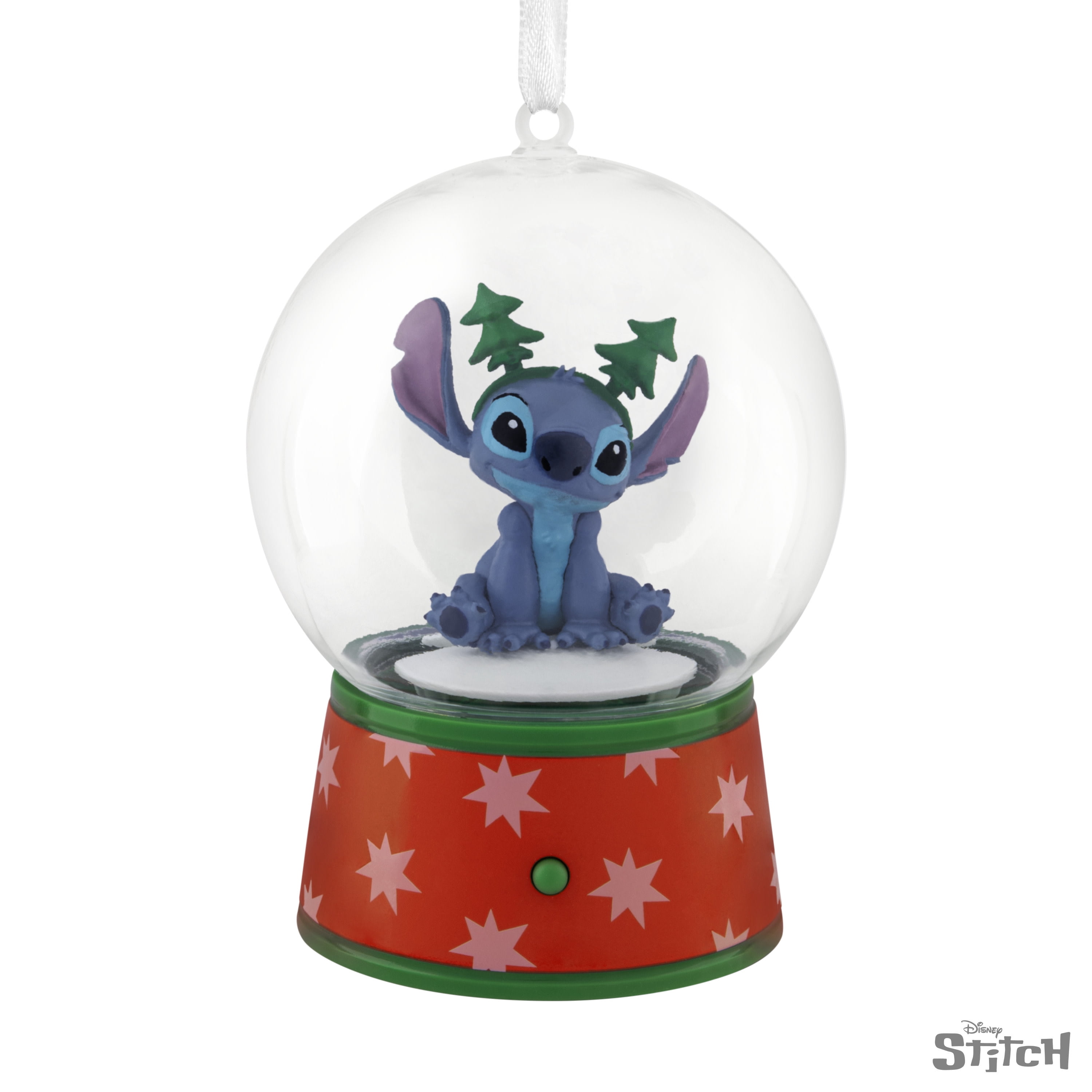 Hallmark Ornament (Disney Stitch Musical Snow Globe With Motion), 1 Count