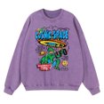 thumbnail image 3 of Sudadera con capucha vintage desgastada con diseño de espacio cósmico, ovni y extraterrestres para hombre, de algodón, estilo hip hop, informal, de gran tamaño, 3 of 4