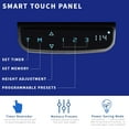 thumbnail image 3 of VIVO Single Motor Stand Up Desk Frame with Electric Dual Monitor Mount, 3 of 8