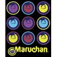 thumbnail image 2 of Junior's Maruchan Neon Mascot Stack  Graphic Tee Black Small, 2 of 3