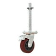 thumbnail image 4 of yotijay Scaffolding Caster Adjustment Rod Design Swivel Caster for Workbench Shelves PVC, 4 of 8