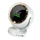 thumbnail image 3 of Ventilador de escritorio Ventilador de escritorio 100 Velocidad ajustable Recargable Pantalla digital Portátil Blanco, 3 of 9