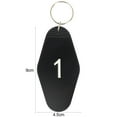 thumbnail image 6 of Tnobhg 10 Pcs Key Tags Vintage Motel Keychain Fade-resistant Smooth Surface Long-lasting DIY Crafts Ornament, 6 of 8