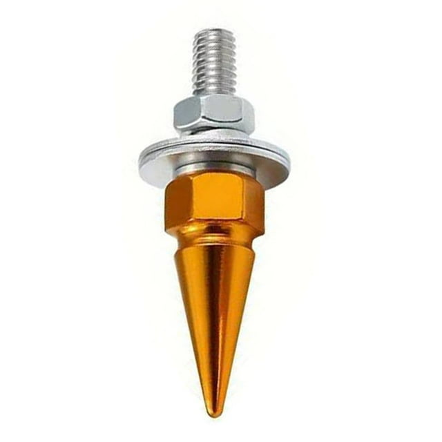 Vis à Embout Fileté M6 pour Plaques d'Immatriculation, Trousse de Boulons Rondelles de Style Automobile CNC, Fixations en Alliage d'Aluminium et en Acier Inoxydable pour une Fixation Auto Sécurisée