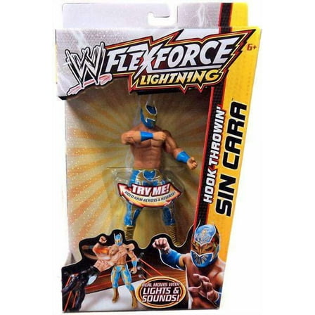 WWE Wrestling FlexForce Lightning Hook Throwin' Sin Cara Action Figure