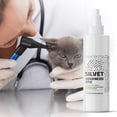 thumbnail image 6 of NEXDERMA Antibacterial Antifungal Silvet Advanced Otic Ear Cleanser for Dogs, Cats, Horses - Pet Ear Cleaner, 7.30oz, 6 of 11