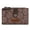 A-Coffee, variant on Wrangler Wallet for Women Bifold Card Holder with Zipper and ID Window, Tan