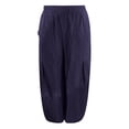 thumbnail image 4 of Kelon Women's Casual Pants, Women's Barrel Casual Pants High Waisted 2026 Elastic Drawstring Trousers Dressy Casual Trousers with Pockets, S, 4 of 7