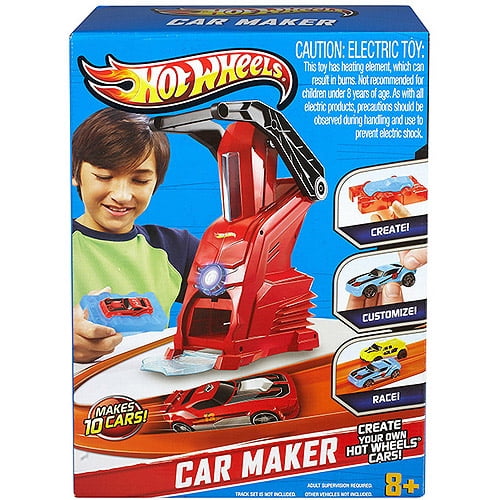 hot wheels car maker set
