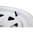 thumbnail image 3 of LIBRA 15 x 5 Trailer Wheels 5 Lug on 5" Bolt Pattern White Spoke, Set 2-17024, 3 of 4