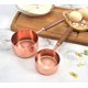 thumbnail image 2 of Goeielewe Juego De 4 Tazas Medidoras De Acero Inoxidable Juego De Tazas Medidoras Anidadas Chapadas En Cobre Con Mango De Madera De Nogal Para Ingredientes Secos Y Líquidos (Juego De Tazas: 1/4 1/3 1/, 2 of 5