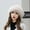 Beige, variant on Gifts Fashion Cover Head Cap Ear Protection Solid Warm Winter Hat Faux Fur Hat Earmuffs Cap Berets BLACK