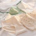 thumbnail image 5 of Ropa interior de M-XL para mujer, braguitas cómodas de cintura media, bragas florales sin costuras, lencería Sexy de encaje, 5 of 5