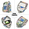 thumbnail image 5 of FORMRS Mini Backpack Purse for Women Travel Daypack Casual Shoulder Bag, Yellow Seaside, 5 of 7