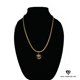 thumbnail image 1 of Collar de oro de 14 quilates con colgante de Cruz del corazón, el mejor regalo unisex para madre, padre, novia, novio, ella, él, collar de cadena cubana de 14 quilates de Aria Jeweler Daily, 1 of 5