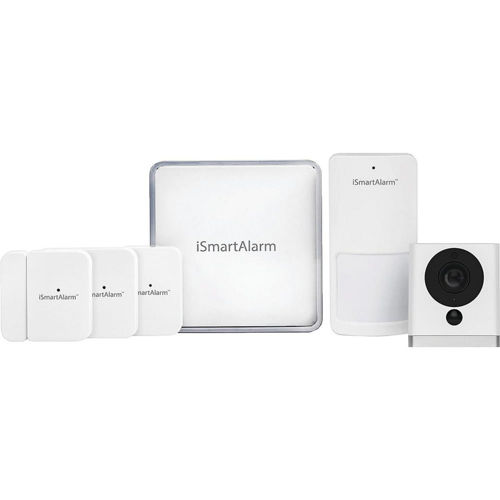 iSmartAlarm iSA9 Wireless Home Security System Premier Bundle Walmart