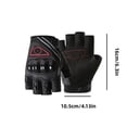 thumbnail image 3 of MMJ Cycling Gloves Half Finger Breathable Non Slip Palm for Men Women Bike Motorcycle, 3 of 6