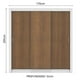 thumbnail image 3 of Ropero Closet Madesa Monaco 3 Puertas Corredizas B/M Madesa 1093, 3 of 10