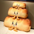 thumbnail image 2 of Kawaii Fruits Yellow Banana Plush Stuffed Toys Food Toast Bread Pillow Cushion for Home Bed Decor Funny Baby Kids Birthday Gifts780cm Deng Xun unisex, 2 of 2