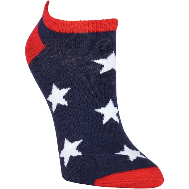 Chaussettes Multipack No Show-Americana 6/emballage