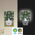 thumbnail image 2 of Yayeee LED Plug in Night Light for The Home with Auto Dusk to Dawn Light Sensors, 2 Pack, Green Christmas Trees, 2 of 6