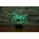 thumbnail image 5 of Lámpara Nocturna de Ilusión 3D Kit de Batería FLRXHK con Control Táctil USB y Control Remoto, 5 of 9