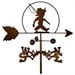 thumbnail image 3 of SWEN Products Inc Little Boy Fishing Handmade Weathervane, 3 of 4