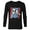 Black, variant on Marvel Spider-Man: Beyond Amazing Split Pose - Long Sleeve T-Shirt for Men - Customized-Athletic Heather