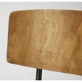 thumbnail image 6 of Metal and Wood Leather Dining Chair, 6 of 6