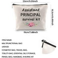 thumbnail image 2 of Assistant Principal Survival Kit Funny Zipper Pouch Makeup Bag for Assistant Principal, 2 of 5
